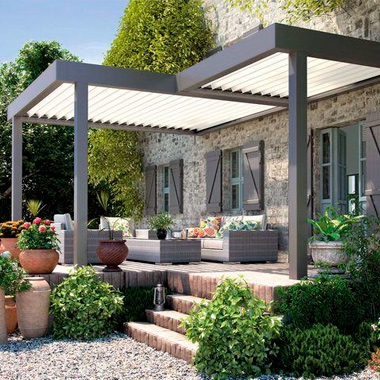Pergola bioclimatique : profitez de votre terrasse à 100%